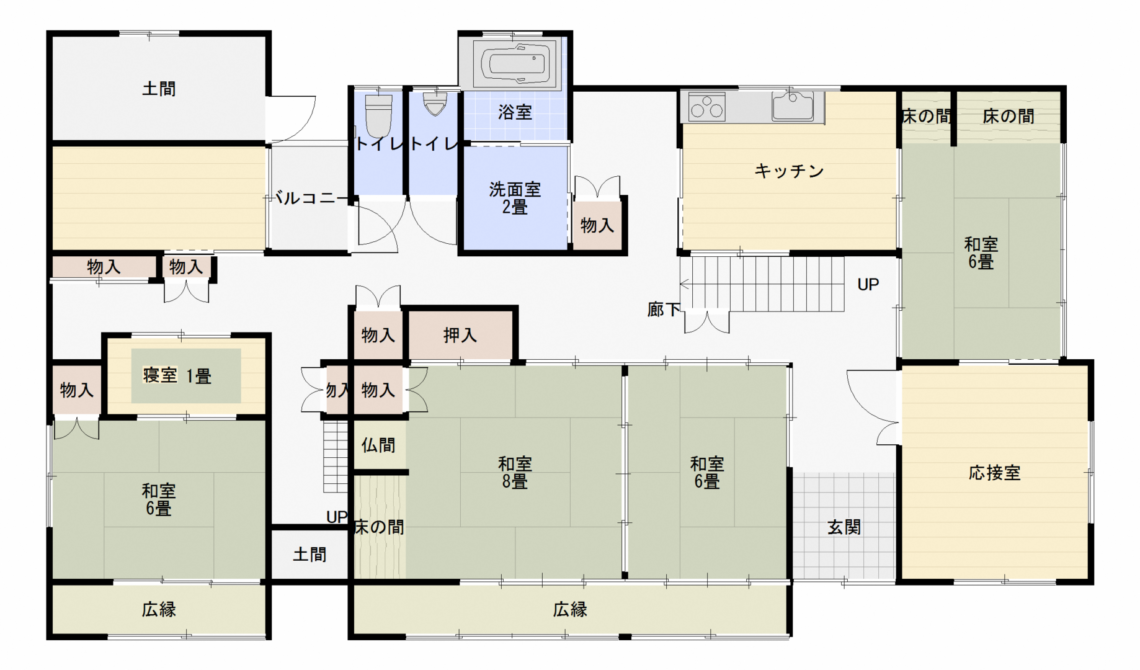 一戸建賃貸住宅　養父市八鹿町小山