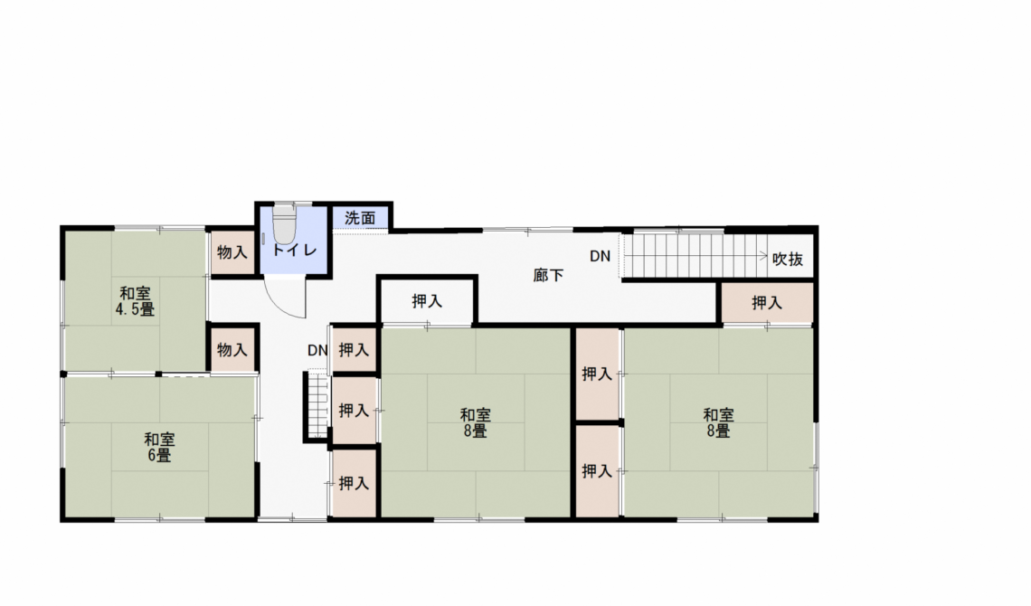 一戸建賃貸住宅　養父市八鹿町小山